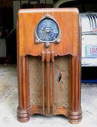 Zenith chairside radio, late 1930's vintage, 12 tube, rough shape. Zenith Floor Model Radio Model 6s 254 Vintage Tube Radio Wood Case 1930 S Vtg 342383959