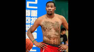 Kevin durant's collection of business tattoos took a number of folks by surprise two summers ago. Kevin Durant Tattoo S Youtube