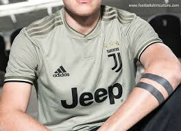 Paint brush strokes make an artistic impression on the cuffs. Juventus 2018 19 Adidas Away Kit 18 19 Kits Football Shirt Blog