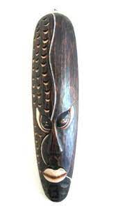 African Mask Good Luck Mask Wall Hanging Wall Decor 20 Amazon Home Amp Kitchen African Masks Wooden Wall Hangings African Decor