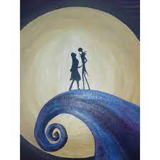 Aug 06, 2021 · from nightmare before christmas, jack and sally on the hill, as a stylized pop vinyl from funko! Nightmare Before Christmas Painting Jack And Sally On Hill Jack 95 Liked On Polyvore Fea Nightmare Before Christmas Moon Painting Christmas Paintings