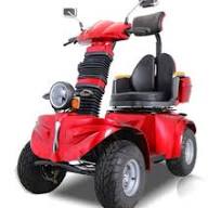 1000W 4-Wheel All-Terrain Electric Power Mobility Scooter ...