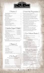 Schilleci S New Orleans Kitchen Menu In The Woodlands Texas