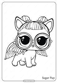 Toys lol are treading the peak of popularity among children throughout the world. Printable Lol Pet Coloring Pages Novocom Top