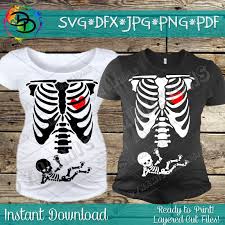 Baby Skeleton Svg Pregnancy Svg Halloween Svg Skeleton Svg Cut Fil Dynamic Dimensions
