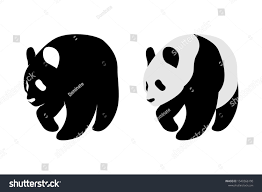 Black And White Panda Background Pin On Branding Architectural Logo