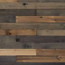 1 2 In X 4 In X 4 Ft Weathered Hardwood Board 8 Piece 27862 The Home Depot Wall Planks Barnwood Wall Barn Wood
