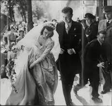 Wedding of the Earl of Derby and Lady Isabel Milles-Lade, 1948