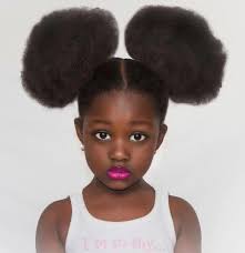 All That Hair Natural Hair Styles Afro Puff Flower Girl Hairstyles