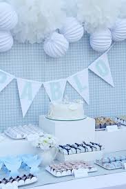 Maybe you would like to learn more about one of these? Decoracion Bautizo Nino Azul Y Blanco Fiestas Y Celebraciones
