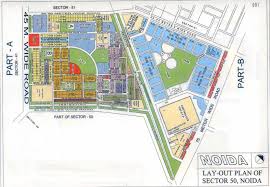 *the map showing the locality of. 4 Bhk Multistorey Apartment Flat For Sale In The Crescent Apartment Sector 50 Noida 1850 Sq Ft Out Of 8 53002398 On Nanubhaiproperty Com
