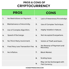 All you need is an account and a crypto wallet and you are good to go. 16 Advantages And Disadvantages Of Cryptocurrency
