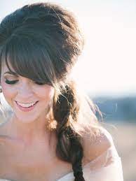 Bridal Bangs Curtain Bangs With Wedding Updos Loose Wavy Hair Wedding Hair Inspiration Hair Styles Hair Inspiration
