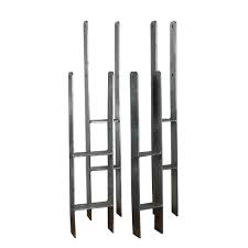 Die pfosten spielen für ihren carport im wahrsten sinne des wortes eine tragende rolle. H Anker Pfostentrager Carport H Trager 141 Mm Kaufland De