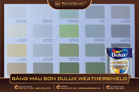 Bảng màu sơn Dulux