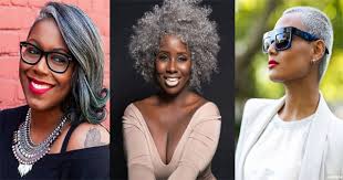 Vous envisagez depuis quelques temps de vous couper les cheveux ? Cheveux Gris 11 Superbes Coiffures Pour Femmes Noires De 50 Ans Afroculture Net
