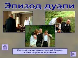 Epizod Dueli Bazarova S Kirsanovym V Romane Otcy I Deti I S Turgeneva Prezentaciya Onlajn