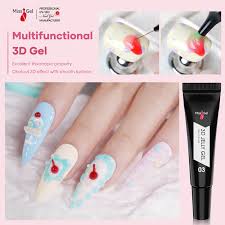 ‫جل الهلام ثلاثية الأبعاد - الكورية الأظافر والأظافر الزجاجية الاتجاه | شركة  Missgel UV Gel Divel Manufaction‬‎