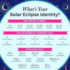 I M Seeker Of Radical Excellence What Are You Solar Eclipse Birth Year Sacred