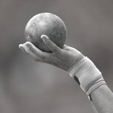 Athletes were allowed to throw rather than put the implement, which weighed 14 pounds (6.35 kg). Global Throwing World Class Lectures In Throwing Events Coachtube