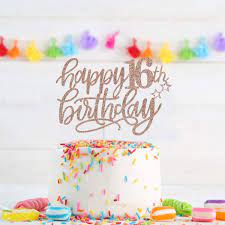 Get online flower delivery in faridabad from the best florist in faridabad. Buy Happy 16th Birthday Cake Topper Rose Gold Glitter Sweet 16 Cake Toppers 16th Birthday Cake Topper 16th Birthday Decorations For Girls Double Sided Glitter Online In Germany B08741wkqz