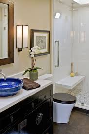 Special raised toilet seats reduce the distance a person must bend or shift to sit down and are another effective way to simplify transferring to the toilet. Five Seating Ideas Suitable For A Bathroom