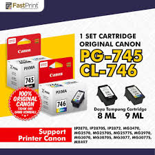 Check spelling or type a new query. Cartridge Canon Pixma Pg745 S Black Original Shopee Indonesia