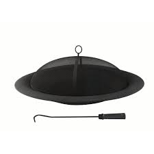 Sold and shipped by sunnydaze décor. 35 In Round Fire Pit Insert Dx170051 The Home Depot