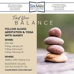 MEDITATION AND YOGA WITH MANDY