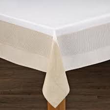 Washed in cold water with normal detergent,can be laundered. Lintex Tablecloths Table Linens Kitchen Linens The Home Depot