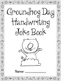 Freebie Groundhog Day Handwriting Practice In Cursive And Print Versions Handwriting Practice Cursive Practice Book Jokes