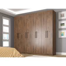 Guarda Roupa Casal 8 Portas Zini Viero Grigio em Promoção na Americanas