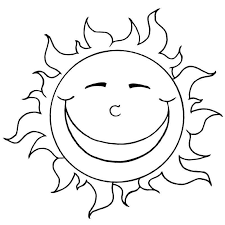Print this coloring page (it'll print full page). Sun Coloring Pages 100 Best Pictures Free Printable