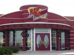 Can you guess which one it is? Red Robin Gourmet Burgers Red Robin Restaurant Red Robin Gourmet Burgers Burger Places