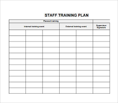 20 Sample Training Plan Templates In Google Docs Ms Word