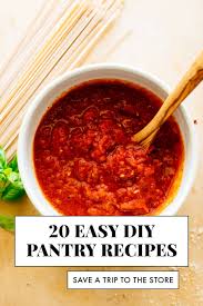 Remix it to make it your own. 20 Diy Pantry Recipes Cookie And Kate