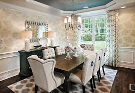 Dining Room Design Love The Mirror Dining Room Wallpaper Dining Room Wall Decor Dining Room Design