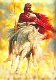 Revelation 19 11 16 Kjv 11 And I Saw Heaven Opened And Behold A White Horse And He That Sat Upon Him Was Called Faithful And Jesus Jesus Pictures Jesus Art