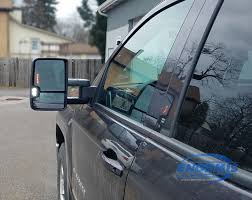 Pair, 1 left and 1 right mirror. 2015 Silverado Tow Mirrors Are Properly Installed With Full Functionality