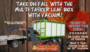 Take On Fall Cleanup With The Multi Tasker Leaf Box W Vacuum Fall Clean Up Vacuum Work Smarter