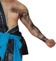 Hanzo Arm Temporary Tattoos Stickers - Full Arm & Bicep, OW Cosplay  Waterproof Paint Cosplay Costume Accessories : Amazon.sg: Beauty