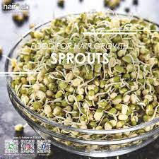 Yearning for longer, thicker, and healthier hair? Hairpluslab Food For Hair Growth Sprouts Sprouts Are Wonderful For Hair Growth The Most Important And Famous Sprout Is Green Gram Dal Sprout There Are So Many Sprouts Like Mung