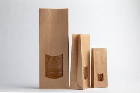 Seal 2 go tamper evident takeout bags. Bags With Window Paper Bags Baginco