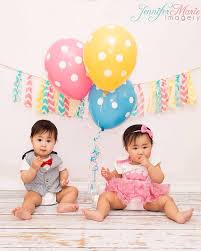 Birthday Wishes For Twins Baby Boys Boy Girl Twins First Birthday Photography Ninos Fotos Bebes Fotos