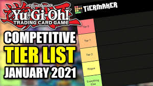 4.4 out of 5 stars 60. Yu Gi Oh Tier List For The Competitive January 2021 Format Youtube
