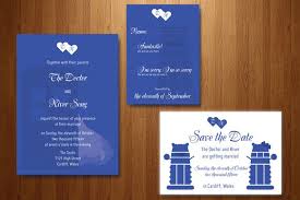 Doctor Who Wedding Invitation Doctor Who Wedding Wedding Invitation Wording Invitation Template