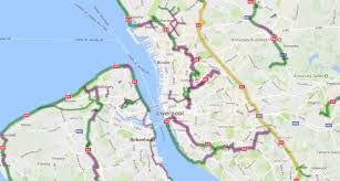 Liverpool lime street railway station map. What Is Cycling In Liverpool Really Like