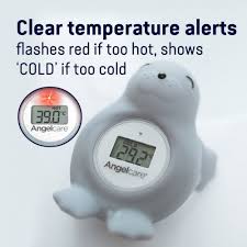 This action will open a modal dialog. Angelcare Happy Seal Baby Bath And Room Thermometer Buggybaby