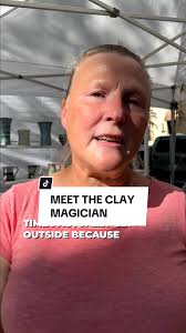 Spring weather means more opportunities to support local artists outside.  Check out "clay magician" @themuddywalrus in Orlando. #muddyWalrusPottery  #orlando #PotteryLife #smallbusiness ...