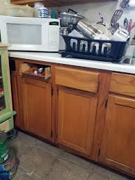 A false front on the top of the face of the carcase is installed instead of a drawer because of the sink. How Can I Use Pallets To Make Kitchen Cabinets Hometalk